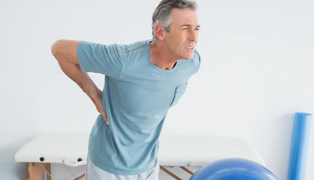 lower back pain in men