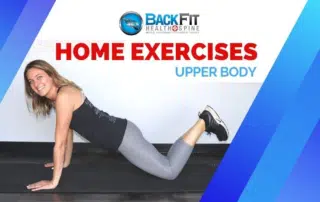 4 upper body exercises at home