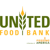 United Food Bank Feeding America partner badge