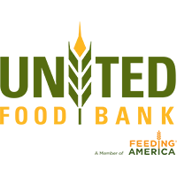 United Food Bank Feeding America partner badge